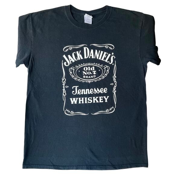 Gildan Men’s Short Sleeve T-shirt size L, Black, Jack Daniel’s Tennessee Whiskey - Picture 1 of 8
